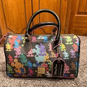 Dooney & Bourke Multicolor Mickey Mouse Barrel